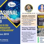 Seminar Nasional Hasil Penelitian dan Pengabdian Tahun 2019 Institut Informatika dan Bisnis Darmajaya